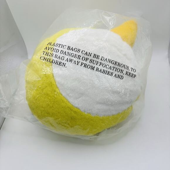 Rare 2012 Rovio Angry Birds 8" Chuck Yellow Bird Plush Stuffed Animal Sealed New - Picture 8 of 12